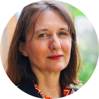 Tanja Krombach, 2023. Foto: © Deutsches Kulturforum, M. Nowak