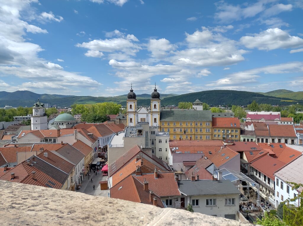 Trentschin von oben